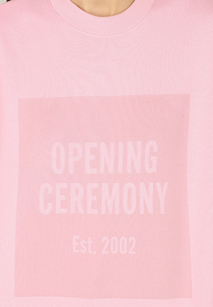 Толстовка OPENING CEREMONY  - Хлопок - цвет розовый