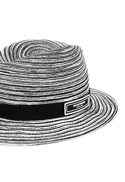 Шляпа EMPORIO ARMANI  - Полиэстер, Полиамид - цвет черный