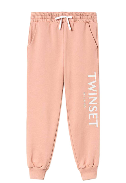 Розовые спортивные брюки TWINSET Milano