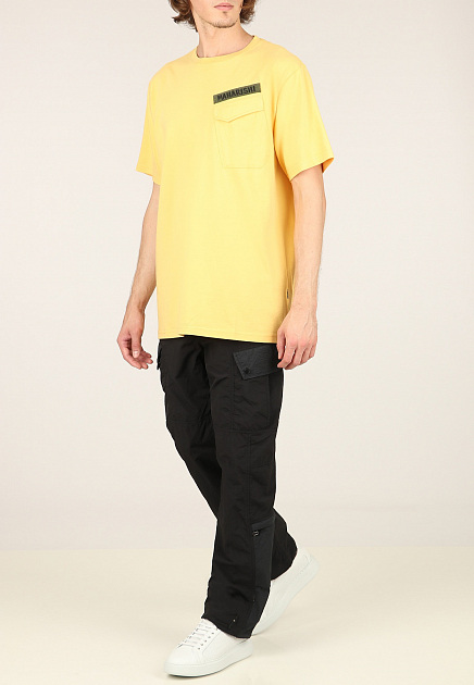 Желтая футболка MAHARISHI - ВЕЛИКОБРИТАНИЯ