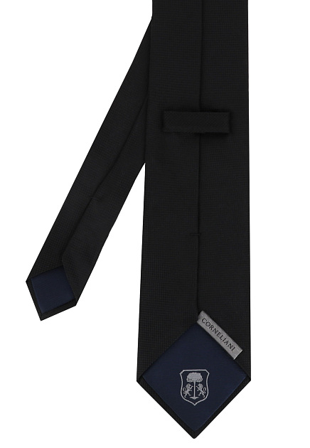 Черный галстук CORNELIANI - ИТАЛИЯ