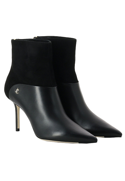 Черные ботильоны JIMMY CHOO