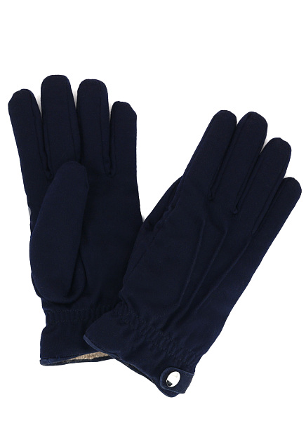 Синие кашемировые перчатки  MANDELLI - ИТАЛИЯ