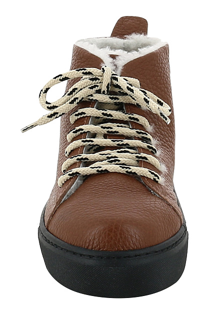 Ботинки HENRY BEGUELIN  - Кожа - цвет коричневый