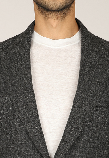 Пиджак ELEVENTY  - Полиамид, Альпака - цвет серый