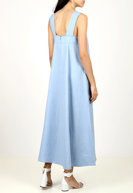 Платье ANTONELLI FIRENZE  - Вискоза - цвет голубой