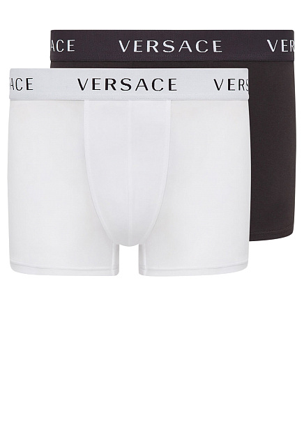 Комплект из двух боксеров с эластичным поясом VERSACE