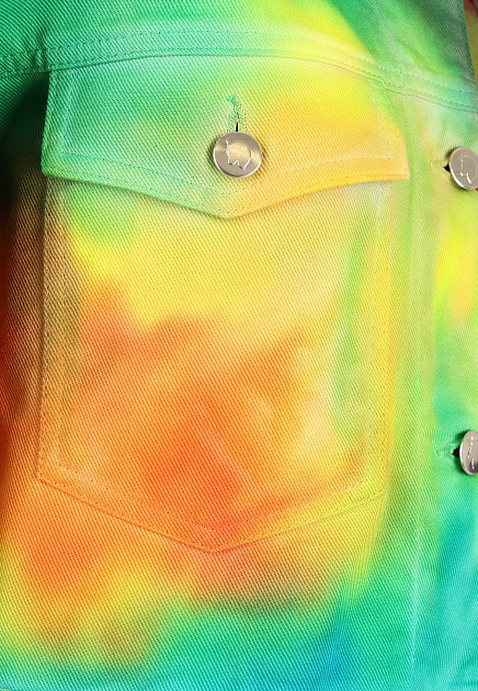 Джинсовая куртка IRENEISGOOD  - Хлопок - цвет разноцветный