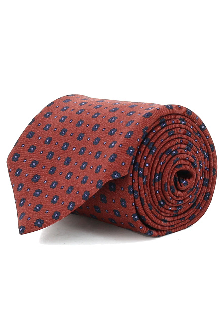 Кирпичный галстук CORNELIANI