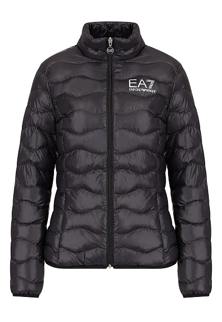 Стеганая куртка с логотипом EA7