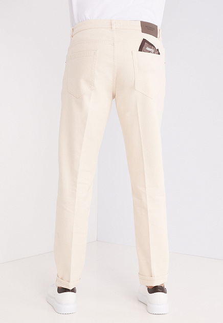 Белые джинсы с подворотами PESERICO - ИТАЛИЯ