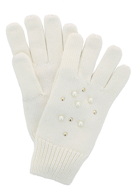 Белые перчатки LIU JO - ИТАЛИЯ