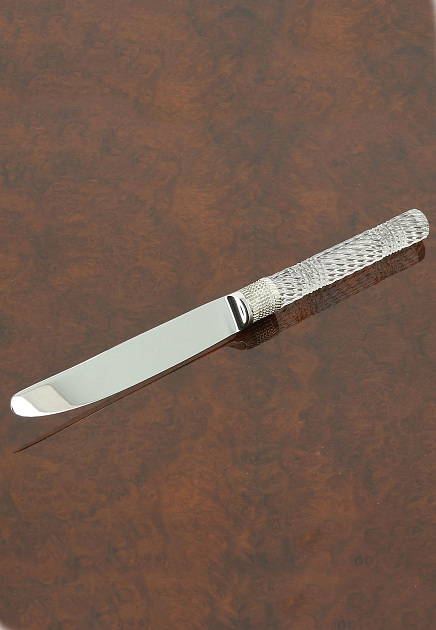 Десертный нож с ручкой из горного хрусталя STEFANO RICCI