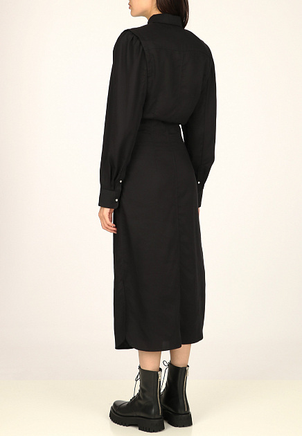 Платье ISABEL MARANT  - Лиоцелл - цвет черный
