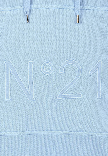 Толстовка No21  - Хлопок - цвет голубой