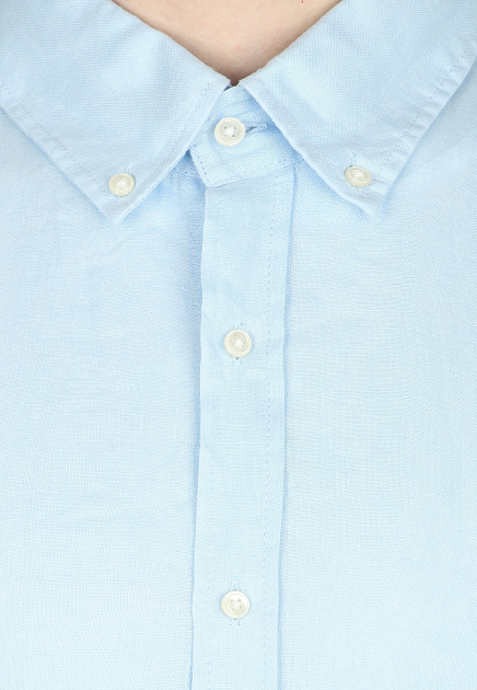 Рубашка STRELLSON  - Лён - цвет голубой