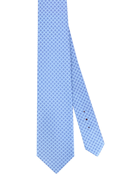 Шелковый галстук с орнаментом STEFANO RICCI - ИТАЛИЯ