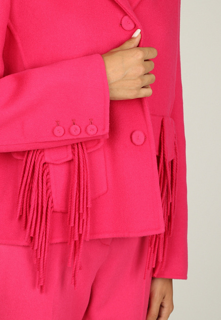 Пиджак ERMANNO SCERVINO  - Шерсть - цвет розовый