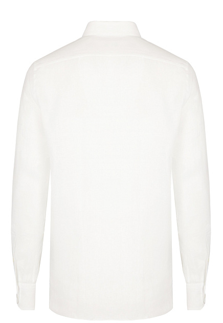 Белая рубашка из льна STEFANO RICCI - ИТАЛИЯ