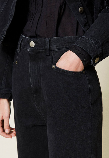 Черные джинсы TWINSET Milano