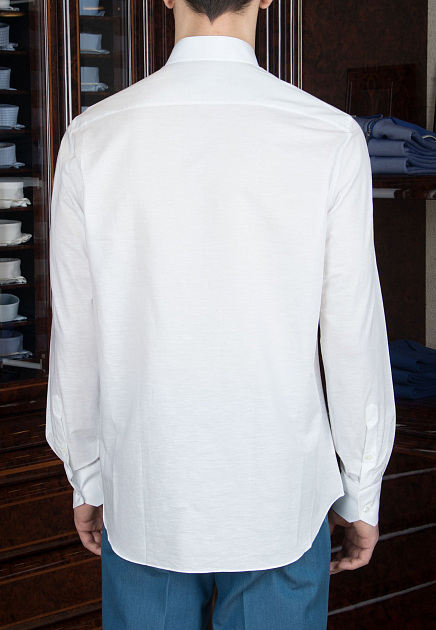 Рубашка из смеси льна и хлопка STEFANO RICCI - ИТАЛИЯ