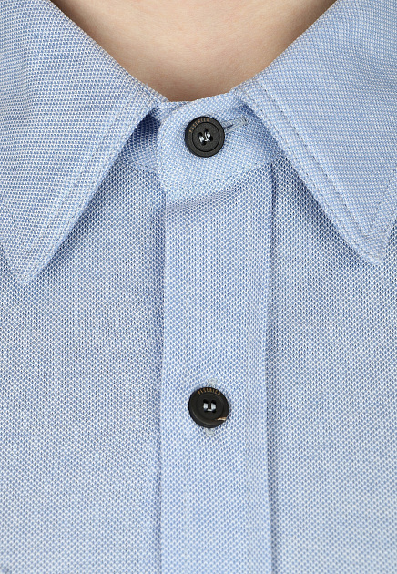 Рубашка CAPPELLINI BY PESERICO  - Хлопок - цвет голубой