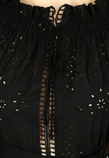 Платье ERMANNO SCERVINO  - Хлопок - цвет черный