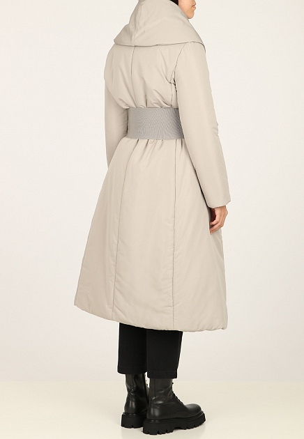 Пальто EMPORIO ARMANI  - Полиэстер - цвет серый