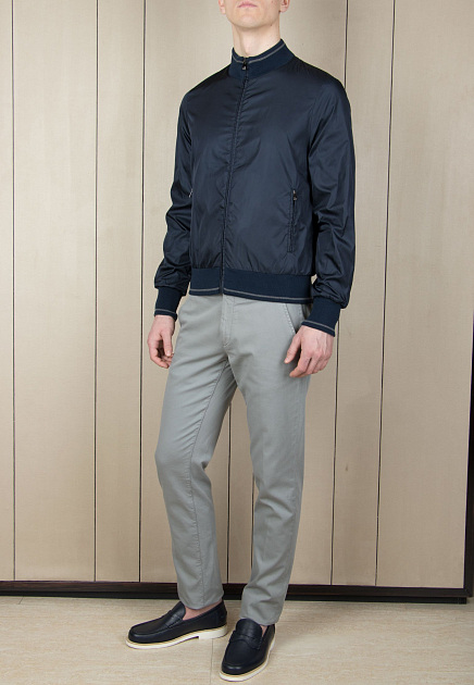 Ветровка CORNELIANI  - Шерсть - цвет синий