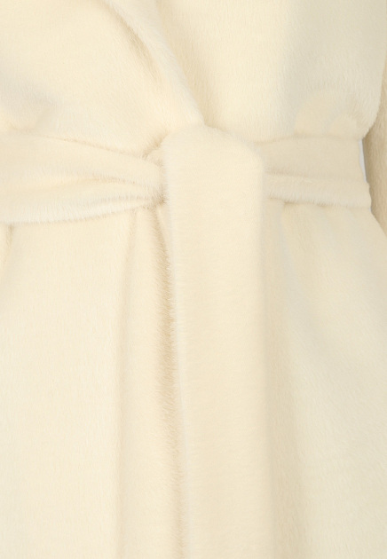 Пальто TERESA TARDIA  - Альпака Сури - цвет белый