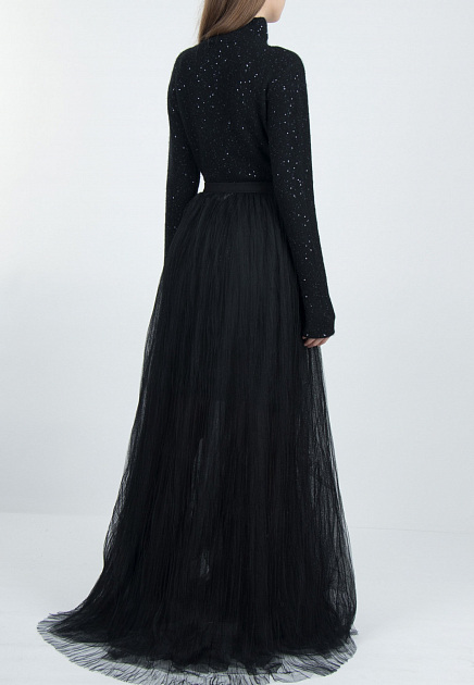 Платье FABIANA FILIPPI  - Шерсть - цвет черный