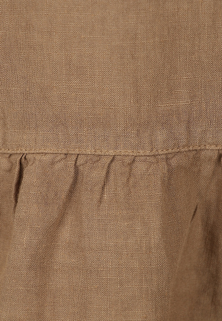 Платье CAPPELLINI BY PESERICO  - Лён - цвет коричневый