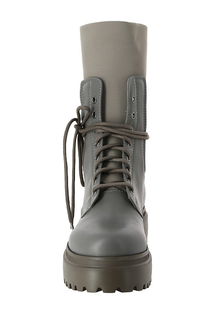 Ботинки LE SILLA  - Кожа - цвет серый
