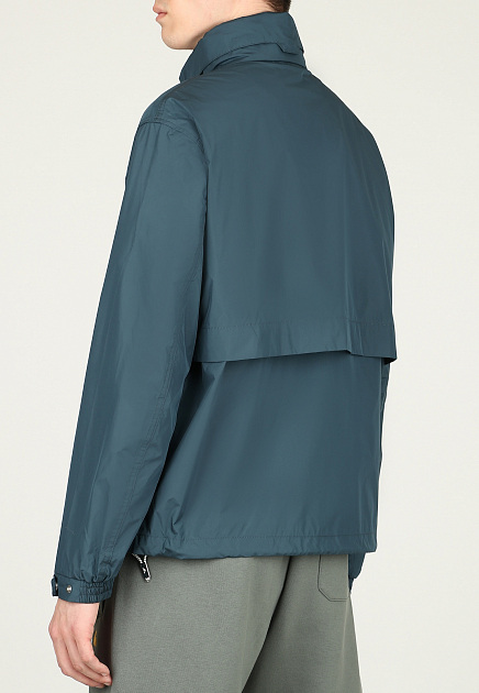 Куртка EMPORIO ARMANI  - Полиэстер - цвет синий