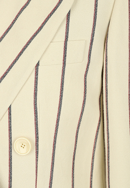 Пиджак ISABEL MARANT  - Хлопок, Вискоза - цвет серый