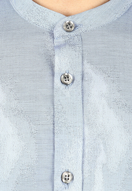 Рубашка EMPORIO ARMANI  - Хлопок - цвет голубой