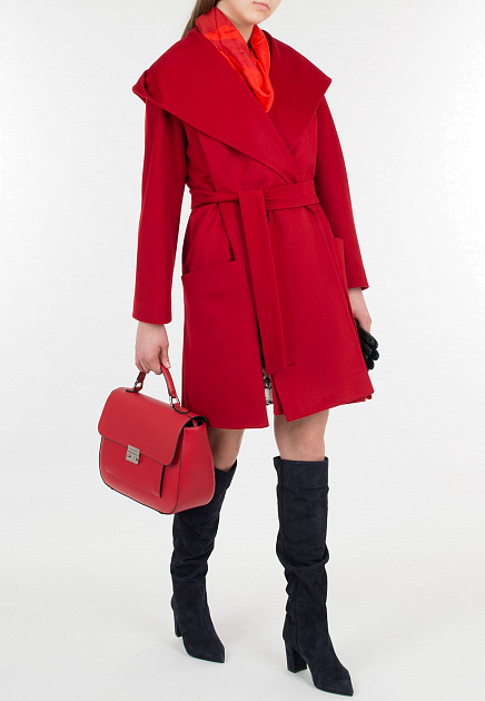 Пальто TERESA TARDIA  - Шерсть - цвет красный
