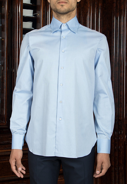 Голубая Рубашка STEFANO RICCI по цене 59 900 руб