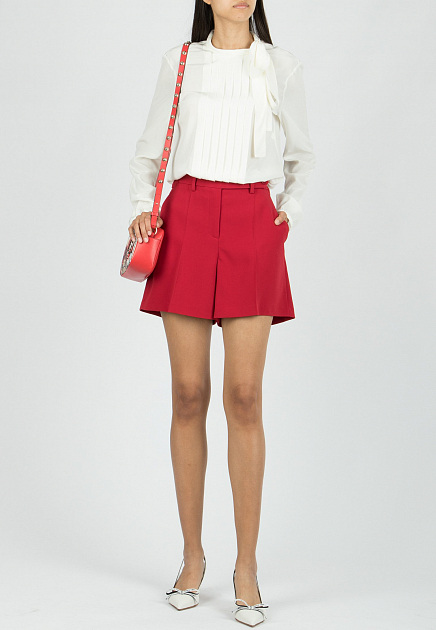 Шорты VALENTINO RED  - Вискоза, Ацетат