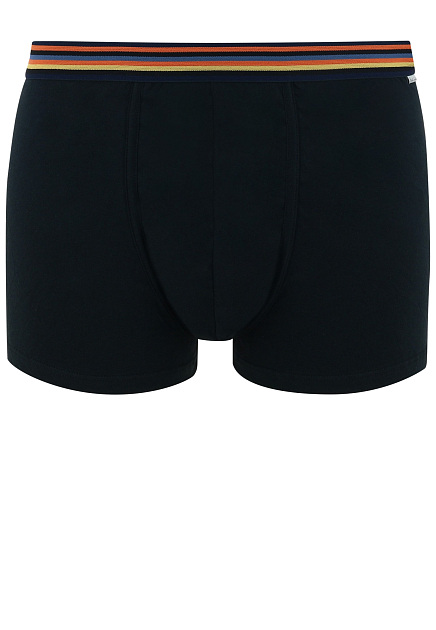 Хлопковые боксеры с разноцветной резинкой PAUL SMITH