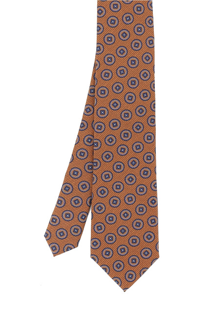 Оранжевый галстук CORNELIANI - ИТАЛИЯ