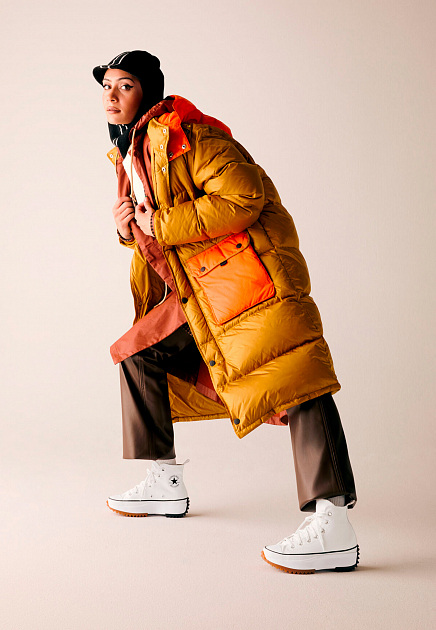Текстильные кеды на платформе  CONVERSE - ВЬЕТНАМ