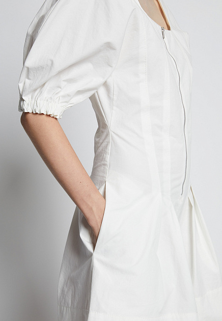 Платье PROENZA SCHOULER  - Хлопок - цвет белый