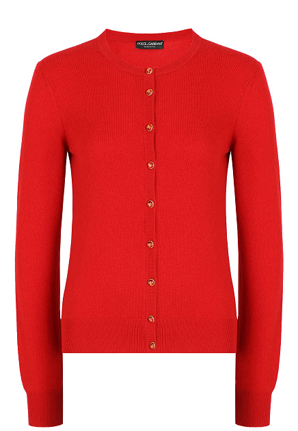 tu red cardigan