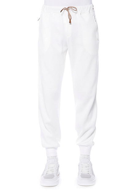 Белые спортивные брюки ELEVENTY
