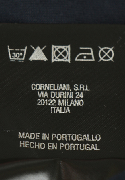 Лонгслив из хлопка с логотипом  CORNELIANI