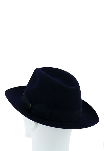 Шляпа BORSALINO  - Шерсть - цвет синий
