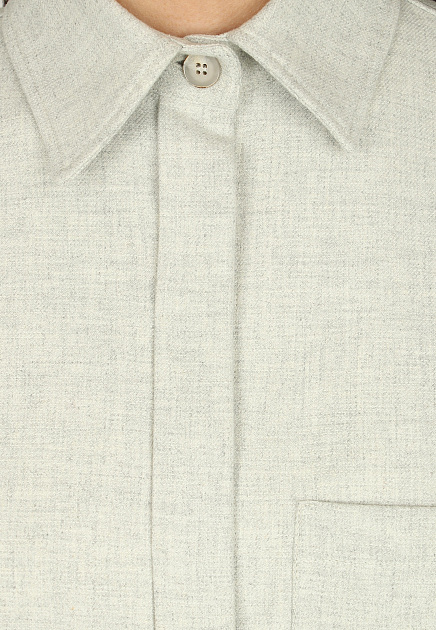Рубашка ANTONELLI FIRENZE  - Вискоза, Полиэстер, Шерсть - цвет серый
