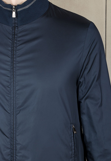 Ветровка CORNELIANI  - Шерсть - цвет синий