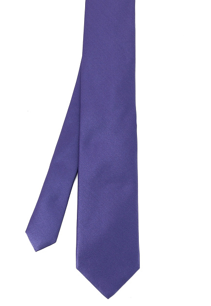 Фиолетовый галстук из шелка CORNELIANI